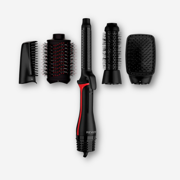 One Step 5 en 1 Secador y Voluminizador con cabezales intercambiables
