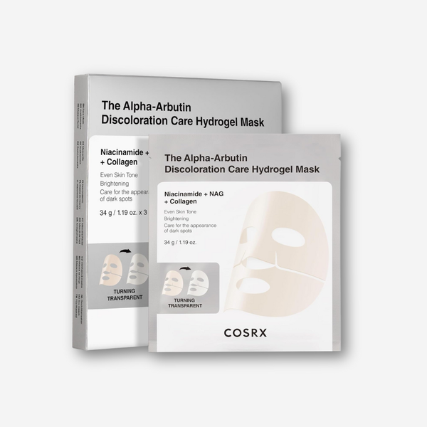 The Alpha Arbutin Discoloration Care Hydrogel Mask