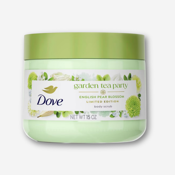 Body Scrub Gardens Tea Party English Pearl Blossom