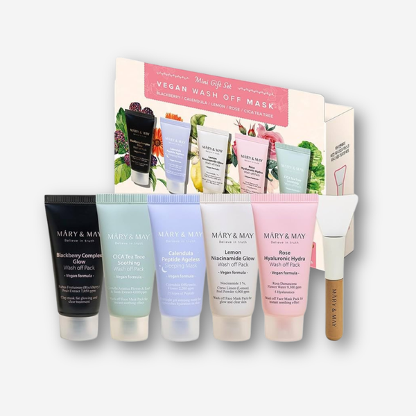 Vegan Wash Off Mask Mini Gift Set