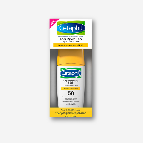 Sheer Mineral Sunscreen Face Liquid Broad Spectrum SPF 50