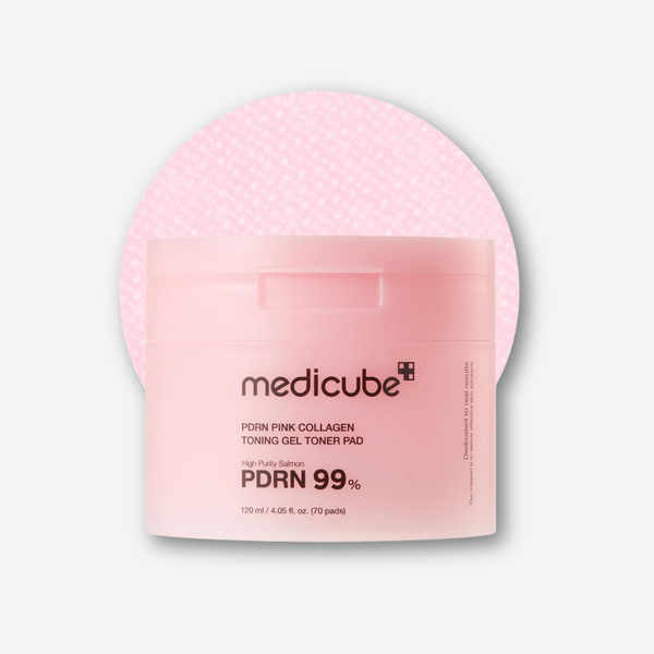 PDRN Pink Collagen Toning Gel Toner Pad