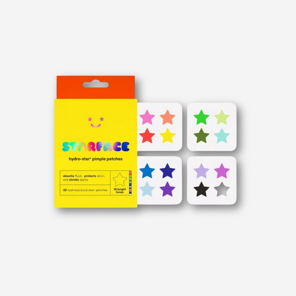 Hydro Star Pimple Patches 16 Bright Tones