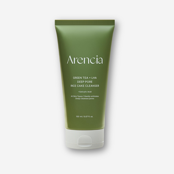 Green Tea + LHA  Deep Pore Rice Cake Cleanser