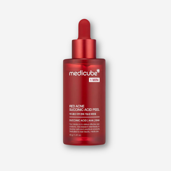Red Acne Succinic Acid Peel