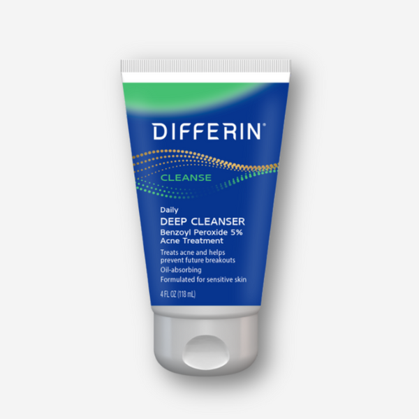 Daily Deep Cleanser Benzoyl Peroxide 5% Acne Treatment