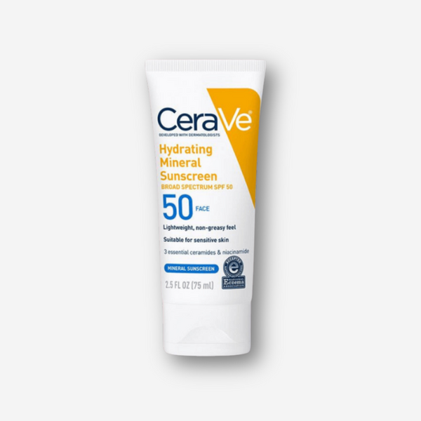 Hydrating Mineral Sunscreen SPF 50 Face Lotion