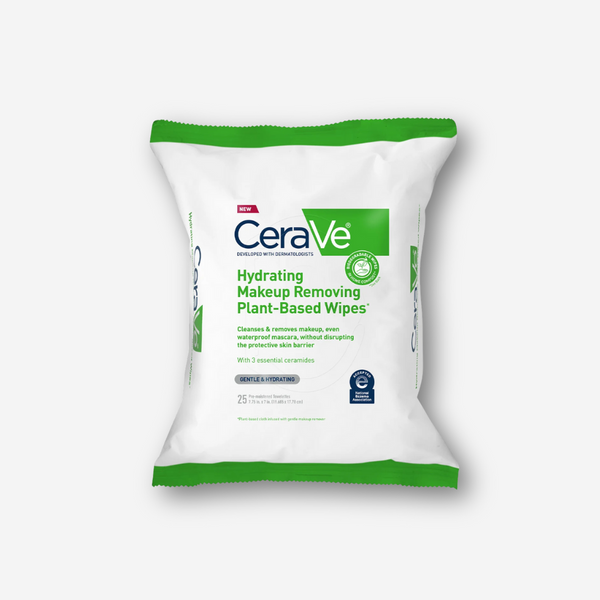 Hydrating Makeup Removing Plant-Based Wipes (25wipes)