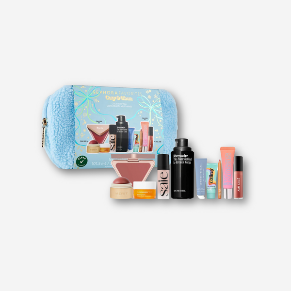 Cozy and Clean Makeup and Skincare Set