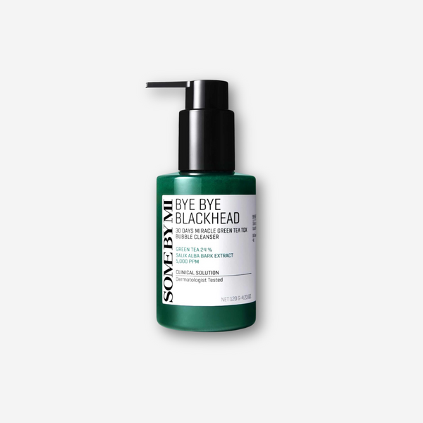 Bye Bye Blackhead Green Tea Tox Bubble Cleanser | Limpiador para Puntos Negros