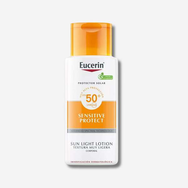 Eucerin Sensitive Protect Sun Light Lotion Protector Solar Corporal Fps50