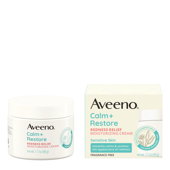Aveeno Calm + Restore Redness Relief Moisturizing Cream – Recap Beauty