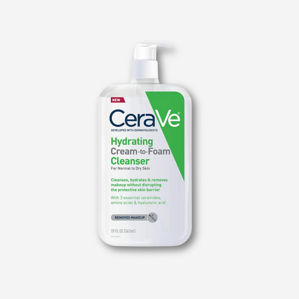 CeraVe Hydrating Cream-to-Foam Cleanser